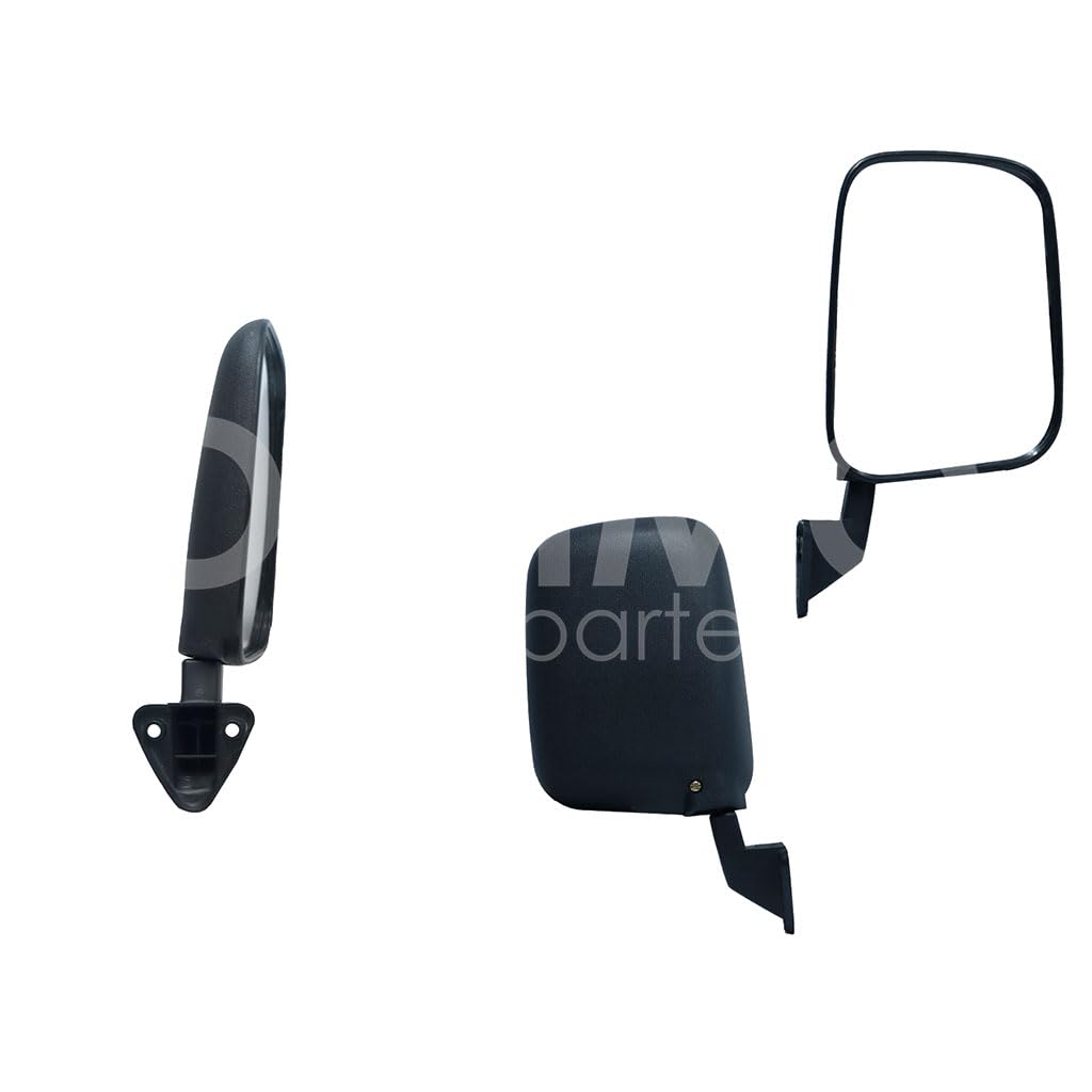 NISSAN ICHIVAN 1988 1989 1990 1991 1992 1993 1994 ESPEJO DER MANUAL NEGRO POROSO