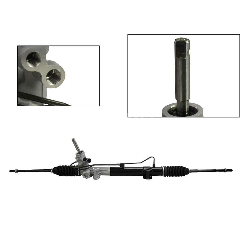 Cremallera o Caja de dirección compatible con caravan/voyager 2008 2009 2010 caja de direccion hidraulica > con bieleta > sin terminal (t&country/gcaravan/gvoyager/routan 08-12)