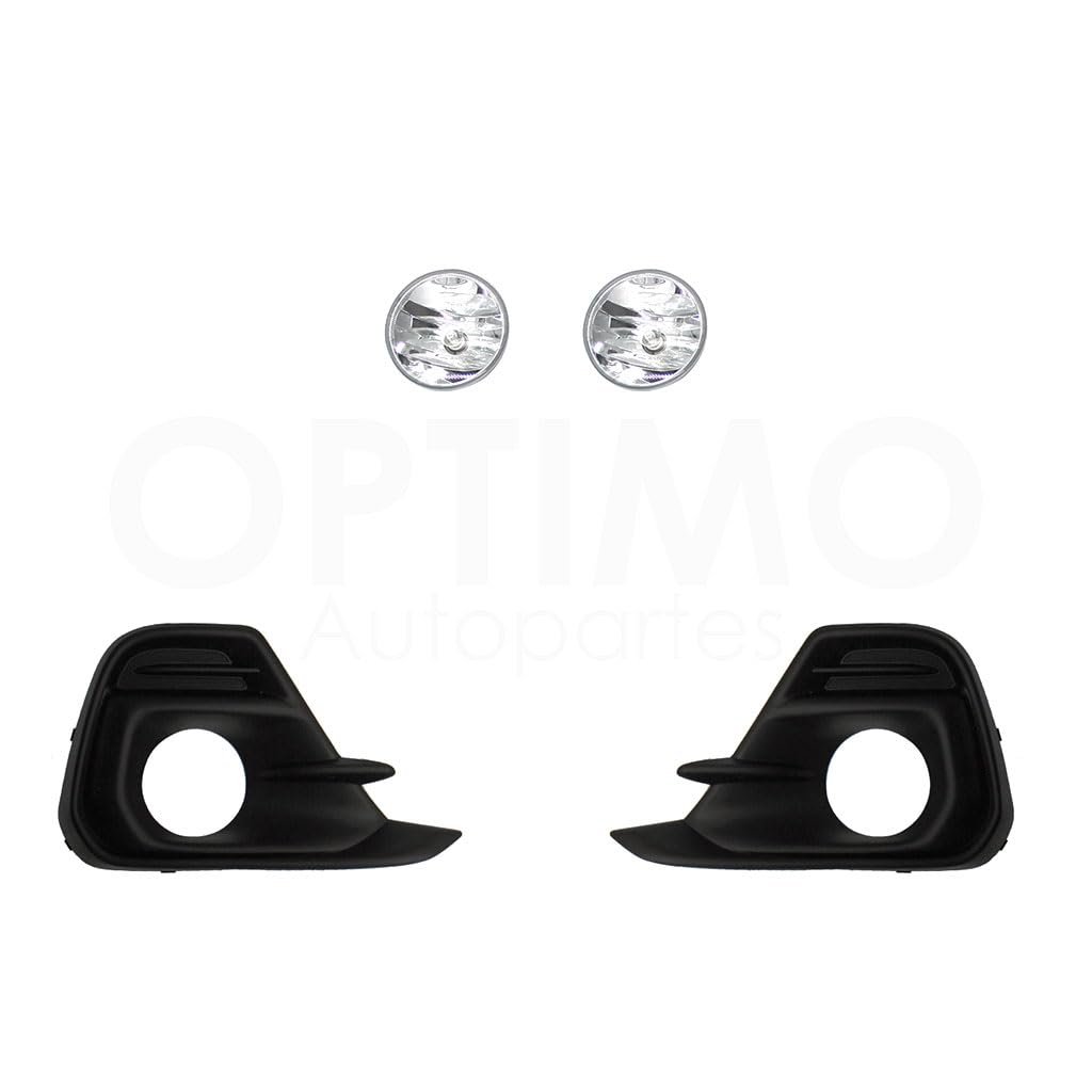 CHEVROLET SPARK NG 2016 2017 2018 KIT FARO AUX S/CABLES C/REJILLAS NEGRAS FILO NEGRO C/FOCOS (NUEVA LINEA)