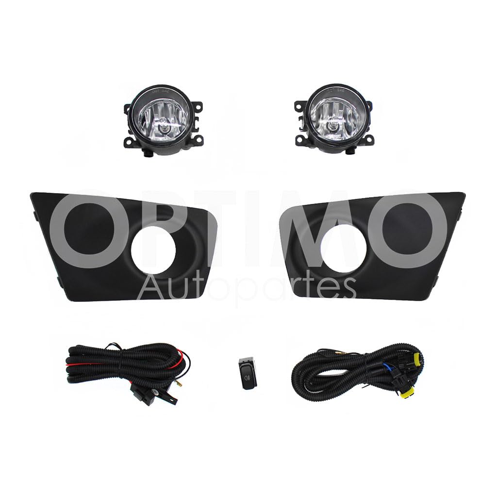 MITSUBISHI L200 2011 2012 2013 2014 2015 KIT FARO AUX C/CABLES C/REJILLAS NEGRAS C/FOCOS