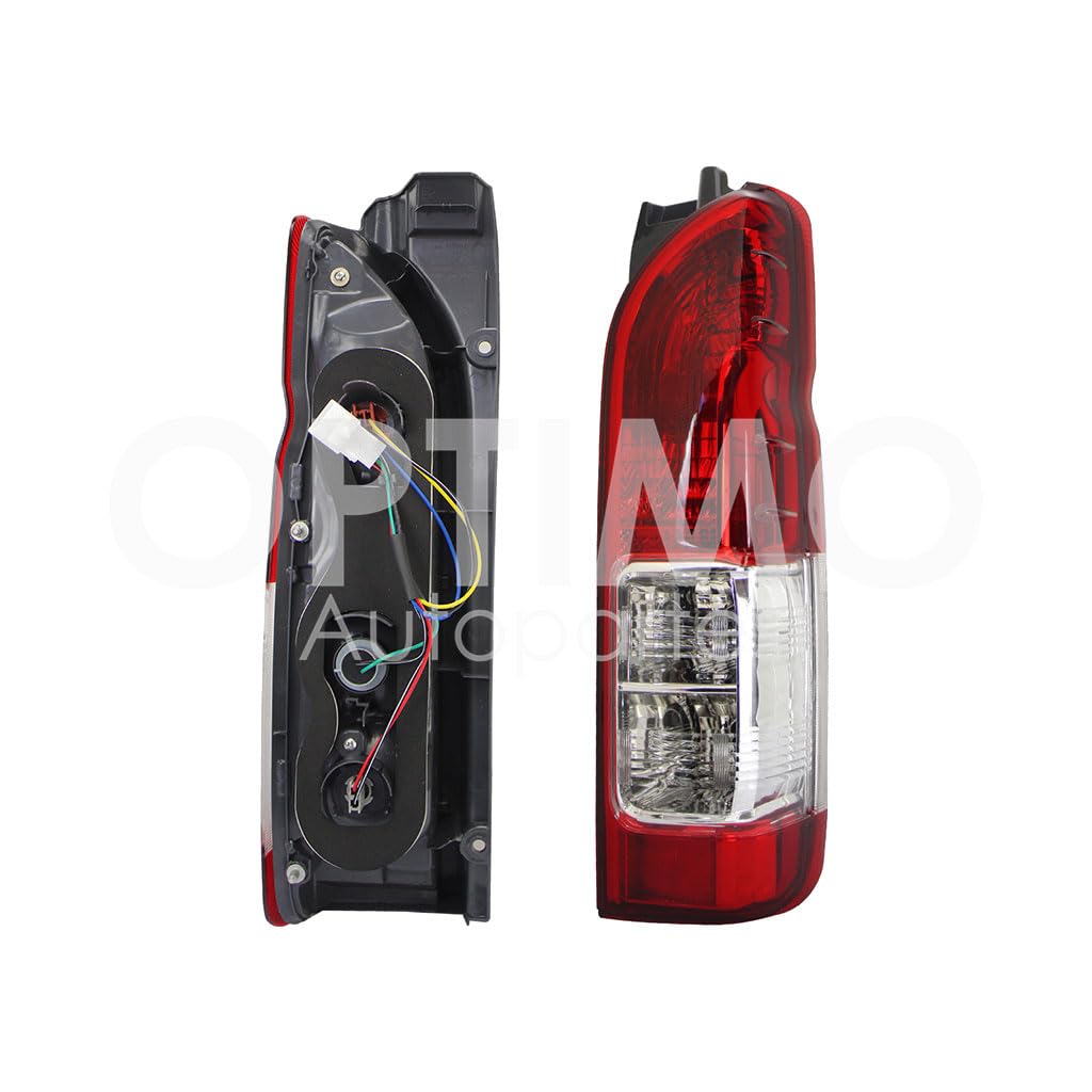 Calavera Derecha Compatible con HIACE 2014 2015 2016 2017 2018 2019 C/ARNES (ROJO/BLANCO)