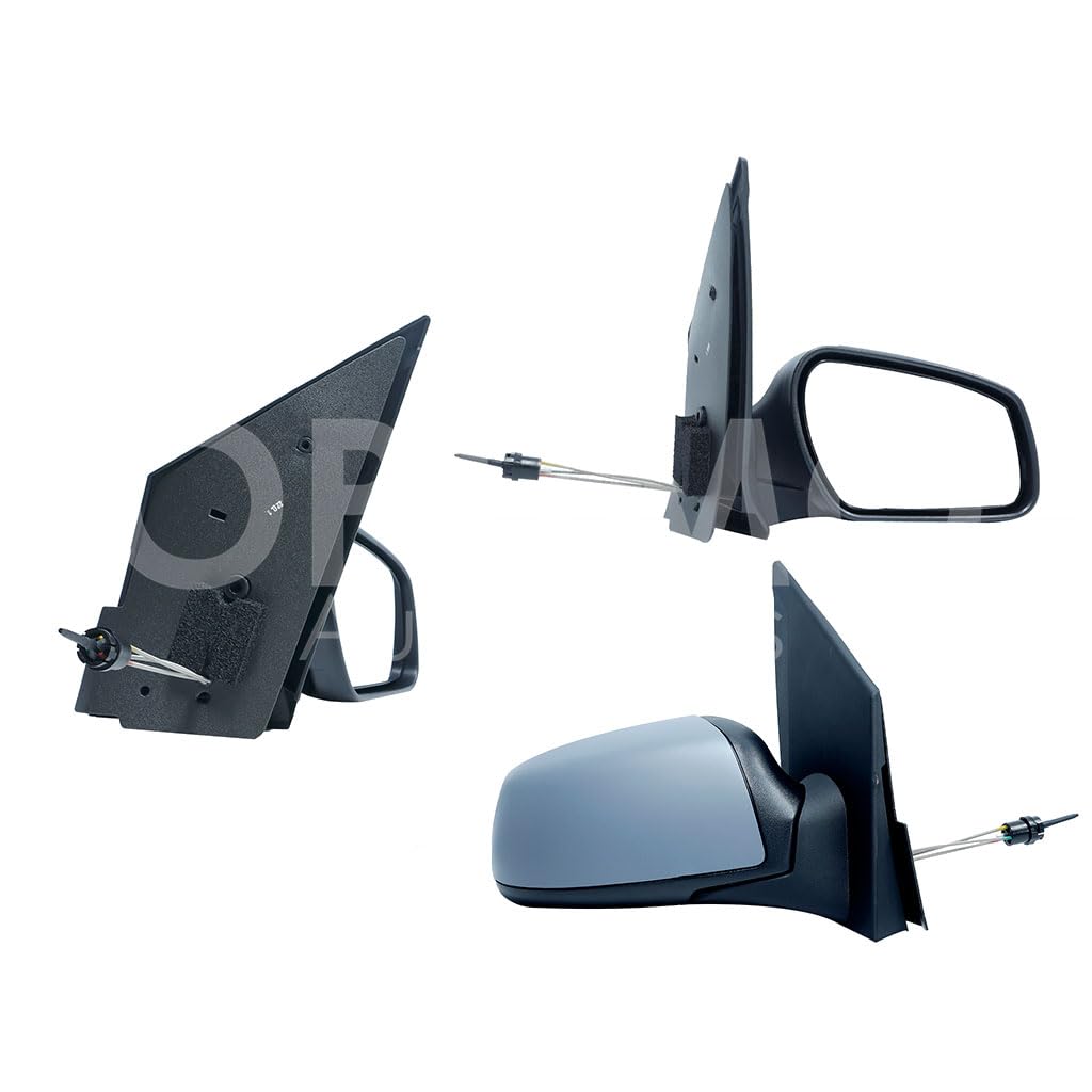 FORD FIESTA IKON H-BACK 2011 2012 2013 2014 2015 ESPEJO DER MANUAL GRIS P/PINTAR C/CONTROL 5PTAS