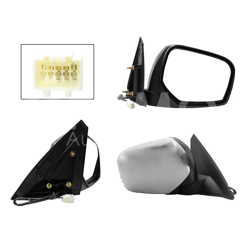 MITSUBISHI L200 2008 2009 2010 2011 2012 2013 2014 2015 ESPEJO DER ELECT CROMO (3PINES)