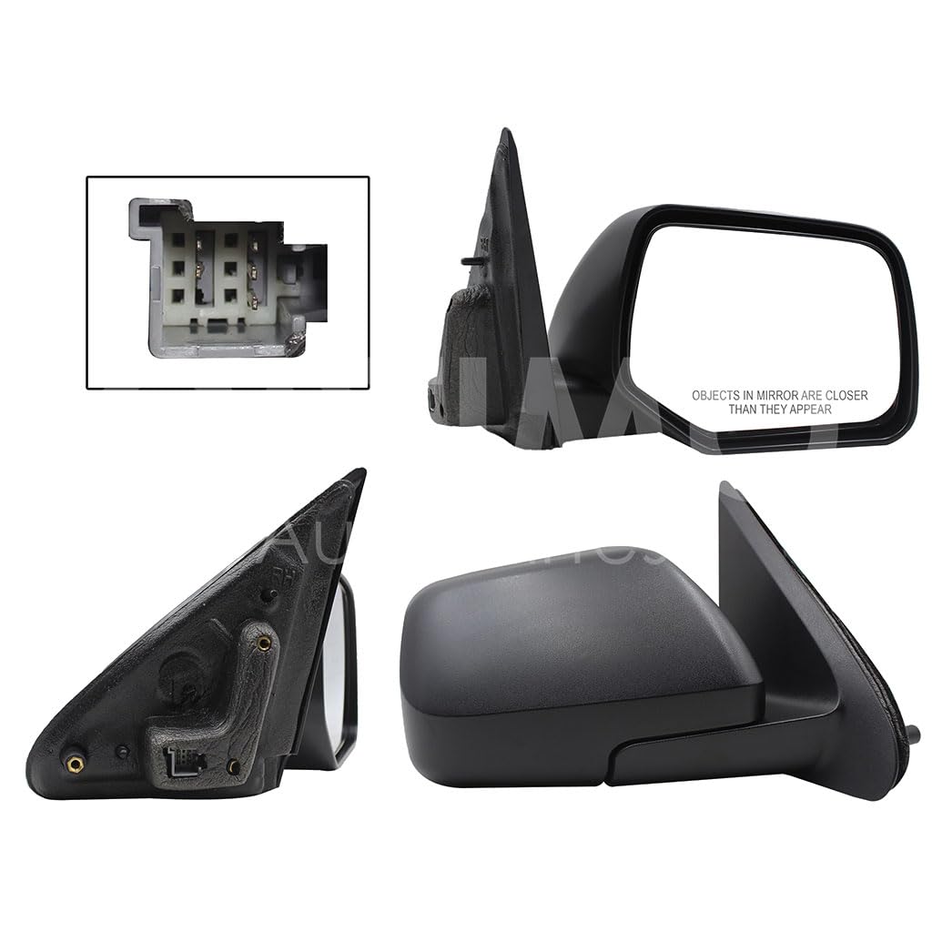 FORD ESCAPE 2008 2009 2010 2011 2012 ESPEJO DER ELECT NEGRO POROSO C/DESEMPAÑANTE (5PINES)