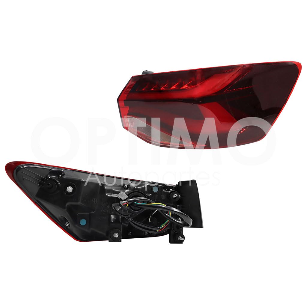 2022 - 2024 CHEVROLET CAVALIER CALAVERA DER EXT C/ARNES C/LED (VERSION LS-LT) (ROJO/BLANCO)
