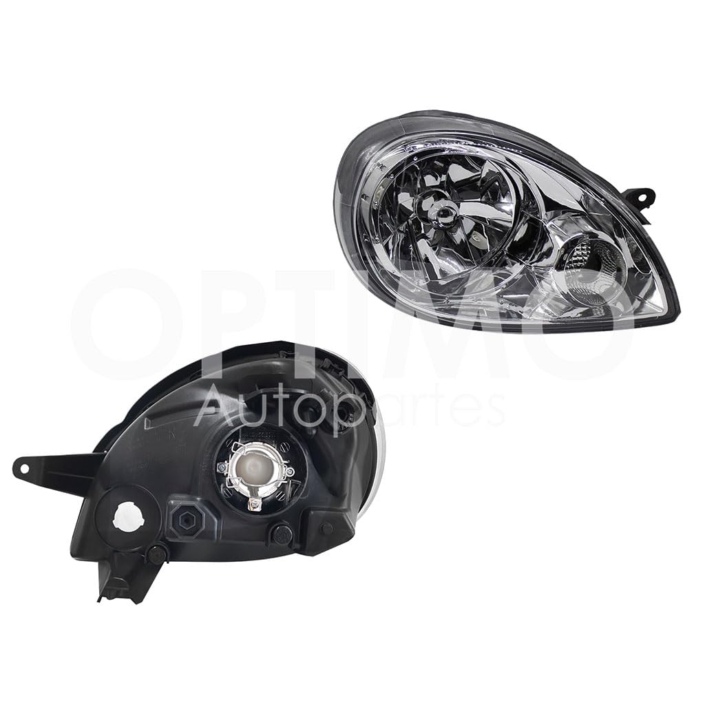 Faro Derecho Compatible con CHEVY C-2 2004 2005 2006 2007 2008 F/CROMADO 3-4-5PTAS