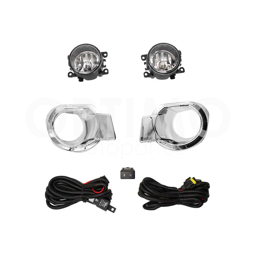 FORD RANGER 2013 2014 2015 2016 KIT FARO AUX C/CABLES C/REJILLAS CROMO C/FOCOS
