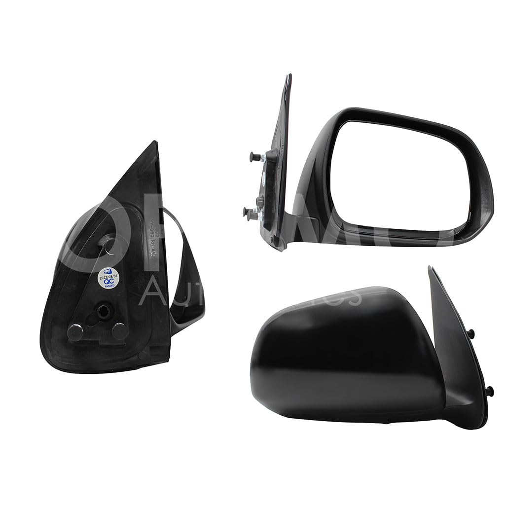 TOYOTA HILUX 2012 2013 2014 2015 ESPEJO DER MANUAL NEGRO P/PINTAR