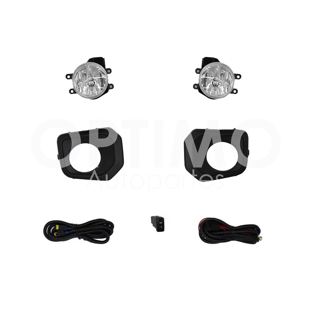 TOYOTA TACOMA 2016 2017 2018 KIT FARO AUX C/CABLES C/REJILLAS NEGRAS C/FOCOS