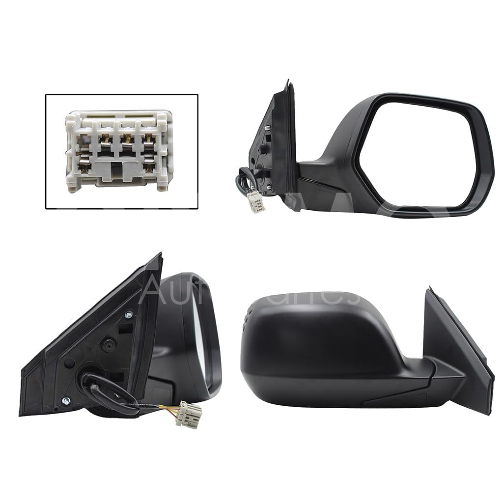 HONDA CR-V 2007 2008 2009 2010 2011 ESPEJO DER ELECT NEGRO P/PINTAR C/DESEMPAÑANTE (5PINES)