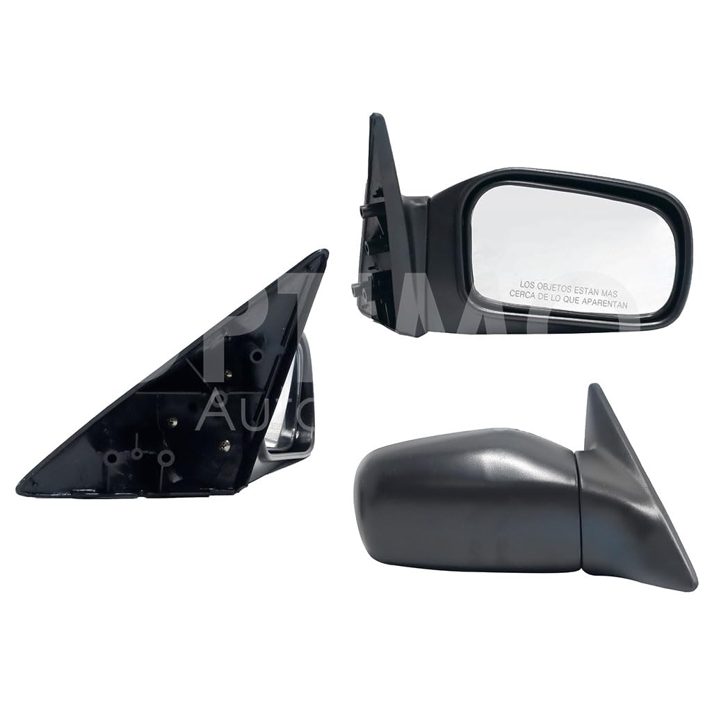 NISSAN TS-III 1992 1993 1994 1995 1996 1997 1998 1999 2000 2001 2002 2003 2004 2005 2006 2007 2008 2009 2010 2011 2012 2013 2014 2015 2016 2017 ESPEJO DER MANUAL NEGRO (EMP/2PZS)