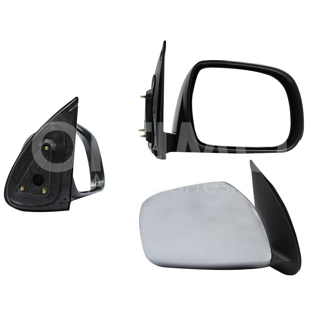 TOYOTA HILUX 2006 2007 2008 2009 2010 2011 ESPEJO DER MANUAL CROMO
