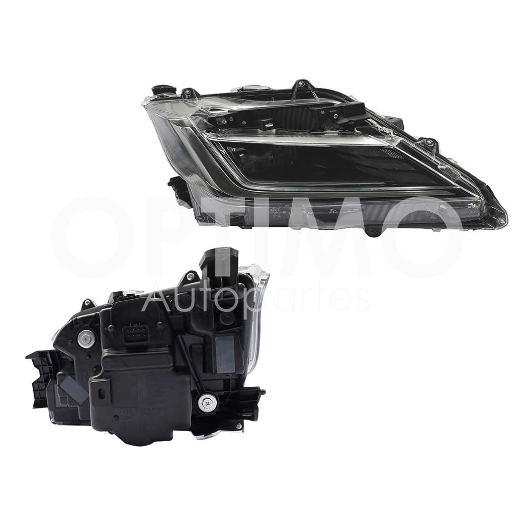 2023 - 2024 TOYOTA YARIS SEDAN FARO DER F/NEGRO C/LED S/DRL (VERSION BASE)