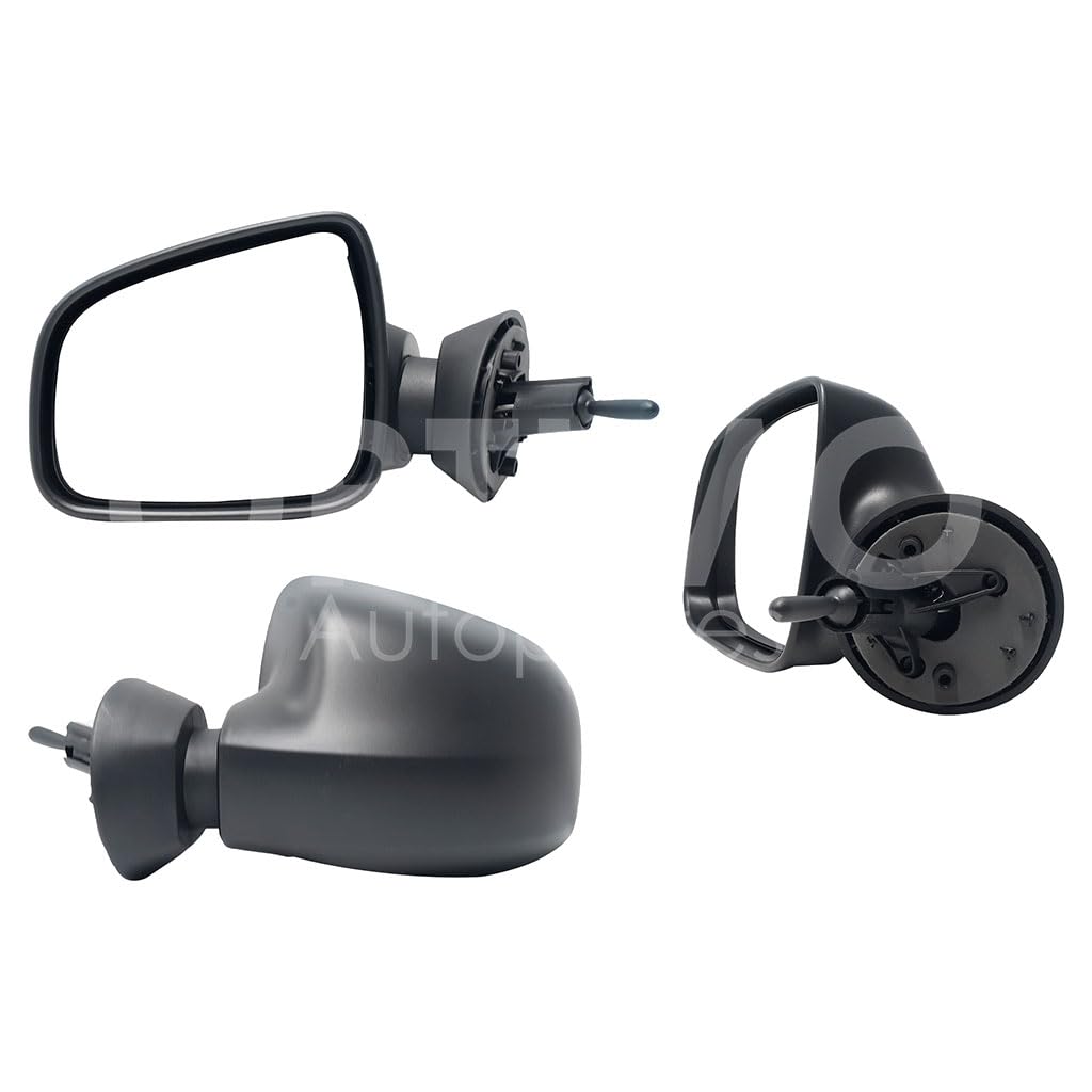 RENAULT DUSTER 2013 2014 2015 2016 ESPEJO IZQ MANUAL NEGRO POROSO (SANDERO-STEPWAY 10-15)