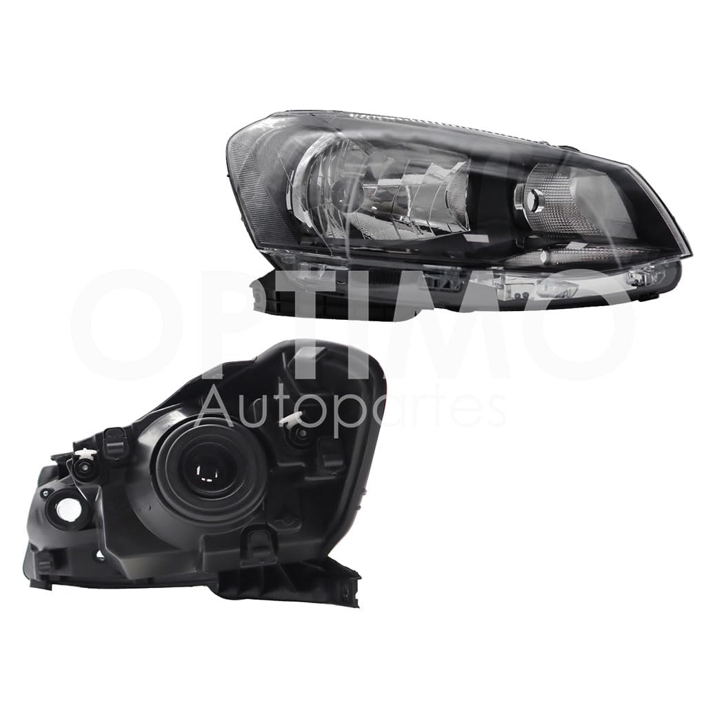 Faro Derecho Compatible con GOL 2013 2014 2015 2016 F/NEGRO UN AS (SAVEIRO 14-16) (SEDAN/H-BACK)