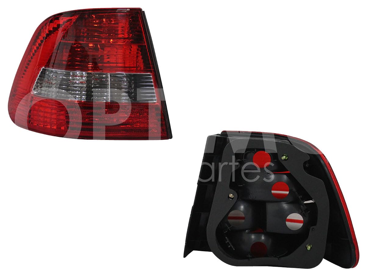 2001 - 2009 VOLKSWAGEN DERBY CALAVERA IZQ EXT S/ARNES (ROJO/BLANCO/ROJO)