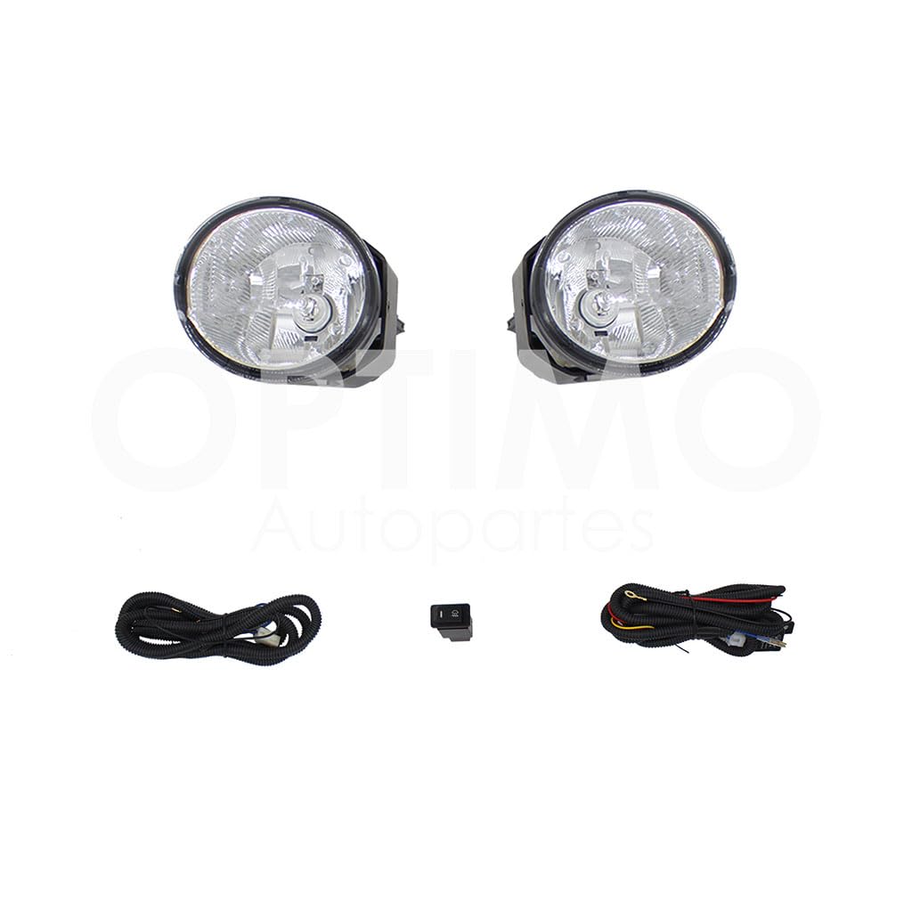 NISSAN NP-300 (D-22) 2/4WD 2008 2009 2010 2011 2012 2013 2014 2015 KIT FARO AUX C/CABLES C/FOCOS (FRONTIER 01-04 11-15/SENTRA B-15 01-03/MAXIMA 00-01)