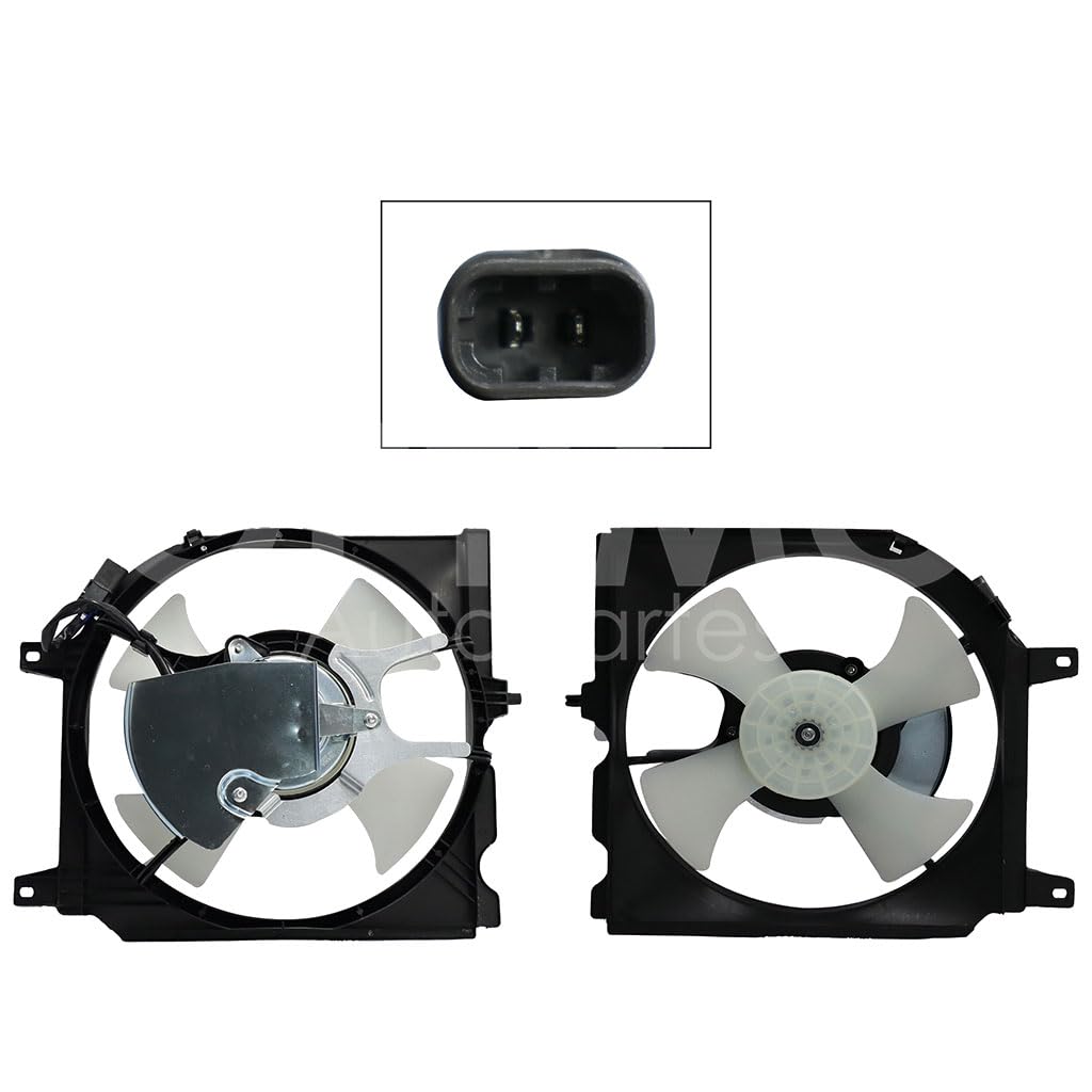 Moto Ventilador Compatible con TS III 1.6L 1992 1993 1994 1995 1996 1997 1998 1999 2000 2001 2002 2003 2004 2005 2006 2007 2008 2009 2010 2011 2012 2013 2014 2015 2016 2017 > Para Aire Acondicionado > Con Tolva 2PIN (SENTRA B-14)