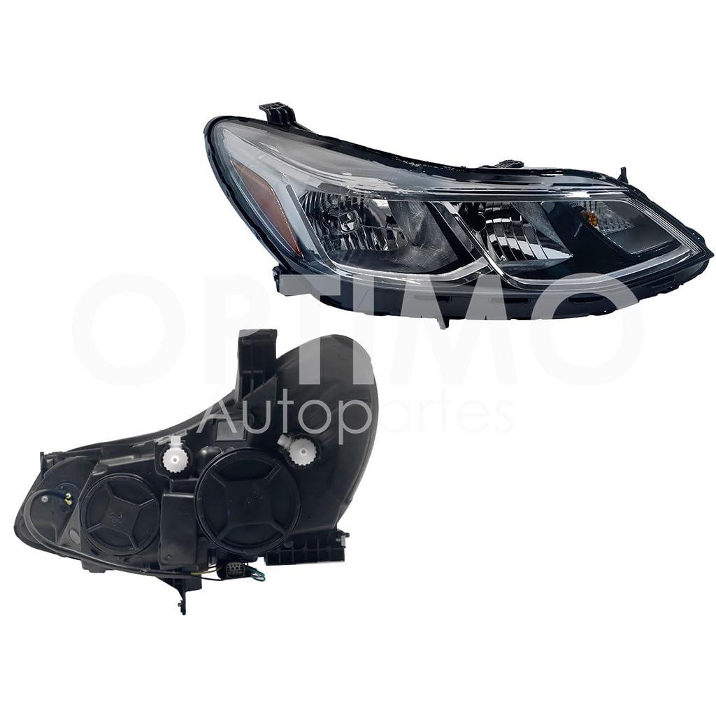Faro Derecho Compatible con CRUZE 2016 2017 2018 F/CROMADO C/MICA AMBAR