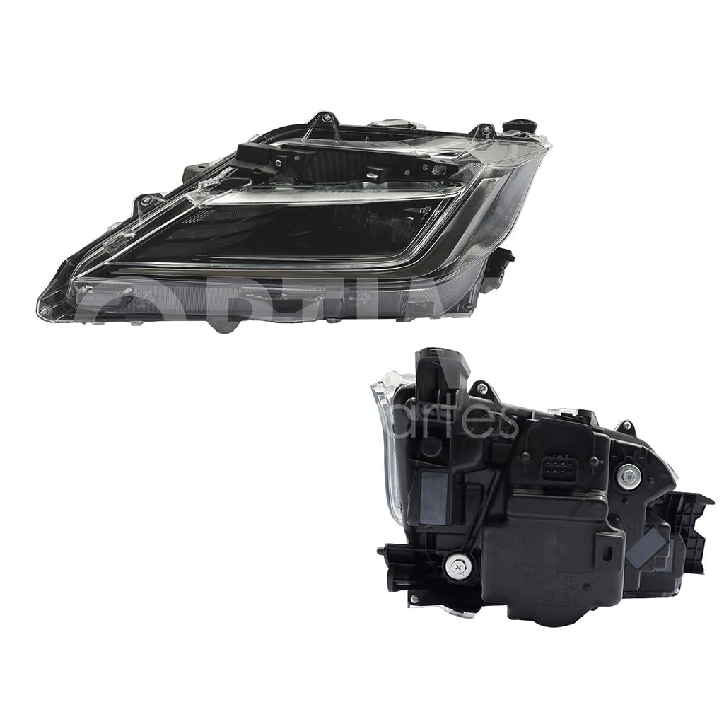 2023 - 2024 TOYOTA YARIS SEDAN FARO IZQ F/NEGRO C/LED S/DRL (VERSION BASE)