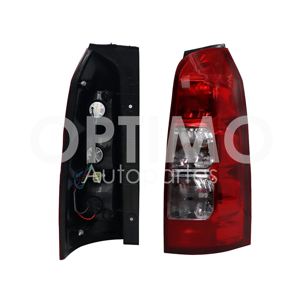 Calavera Derecha Compatible con TORNADO VAN 2021 2022 2023 2024 C/ARNES CLARA (ROJO/BLANCO/BLANCO)