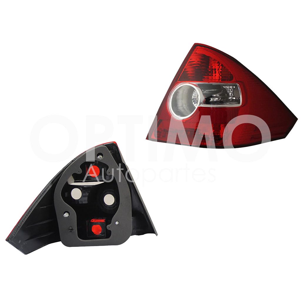 2003 - 2010 FORD FIESTA FIRST SEDAN CALAVERA DER S/ARNES 4PTAS (ROJO/BLANCO)