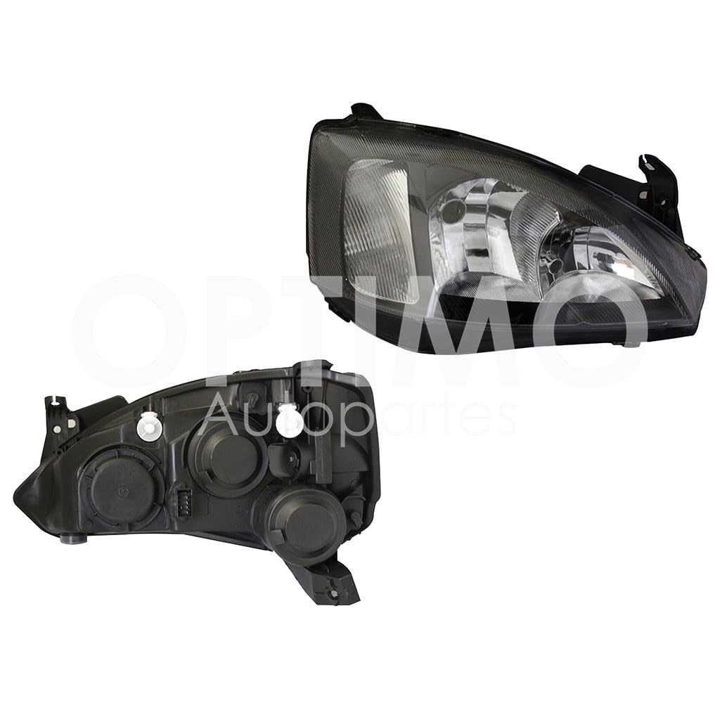 2003 - 2008 CHEVROLET CORSA FARO DER F/NEGRO CUARTO RAYADO (TORNADO 04-11)