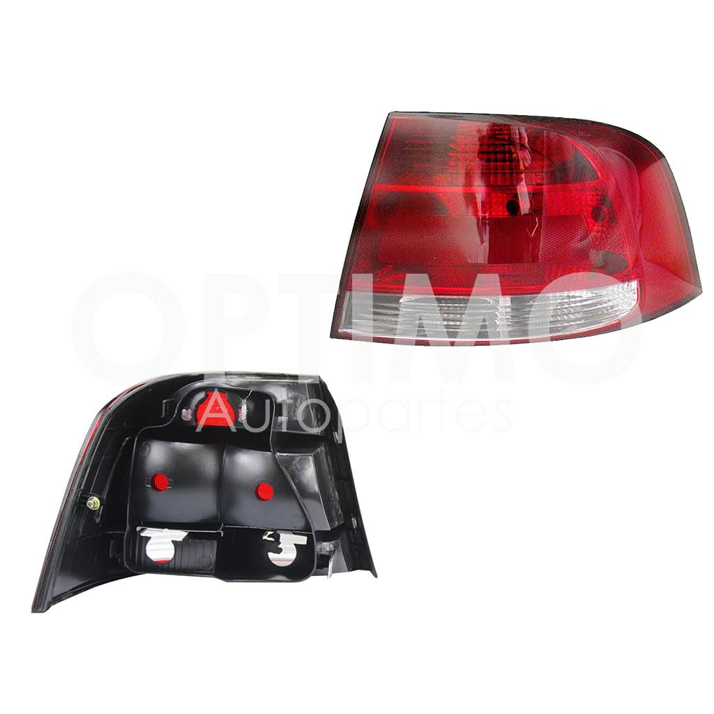 2008 - 2012 VOLKSWAGEN GOL SEDAN CALAVERA DER S/ARNES CLARA 4PTAS (ROJO/BLANCO)