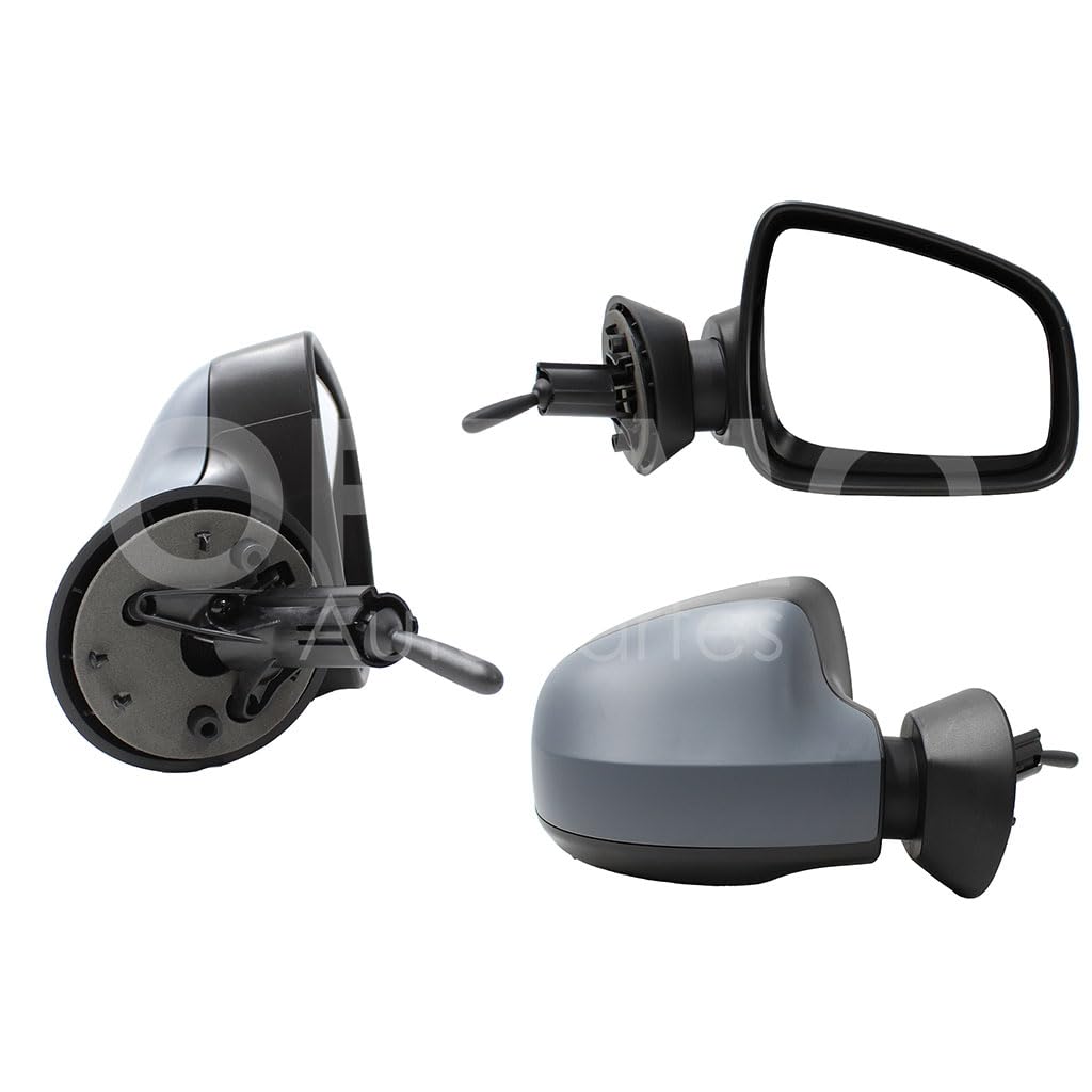 RENAULT DUSTER 2013 2014 2015 2016 ESPEJO DER MANUAL GRIS P/PINTAR (SANDERO-STEPWAY 10-15)