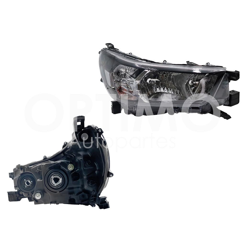 Faro Derecho Compatible con HILUX 2WD 2021 2022 2023 2024 F/CROMADO (VERSION SR/DIESEL MT) DOBLE CABINA