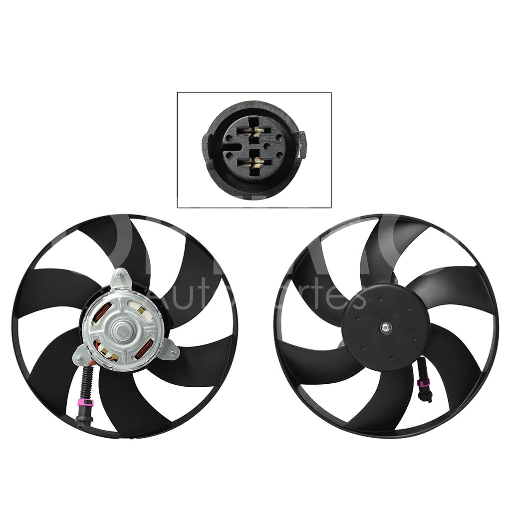 Moto Ventilador Compatible con DERBY 1.8L 1999 2000 2001 2002 2003 2004 2005 2006 2007 2008 2009 > Para Radiador > Sin Tolva EMBRA 2PIN (CORDOBA-IBIZA 00-02) (MOTOR/ASPA)