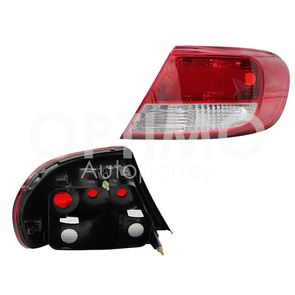 2008 - 2012 VOLKSWAGEN GOL H-BACK CALAVERA DER S/ARNES CLARA 5PTAS (ROJO/BLANCO)