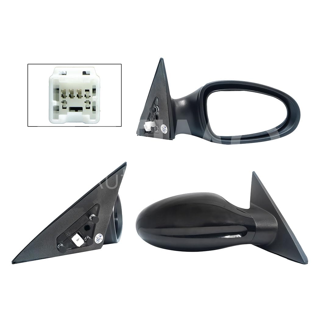 NISSAN ALTIMA 2005 2006 ESPEJO DER ELECT NEGRO P/PINTAR (3PINES)