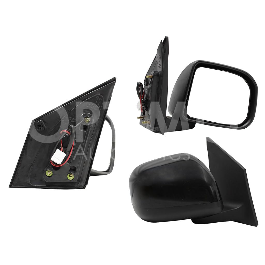 TOYOTA AVANZA 2012 2013 2014 2015 2016 2017 2018 2019 ESPEJO DER ELECT NEGRO P/PINTAR (3PINES)