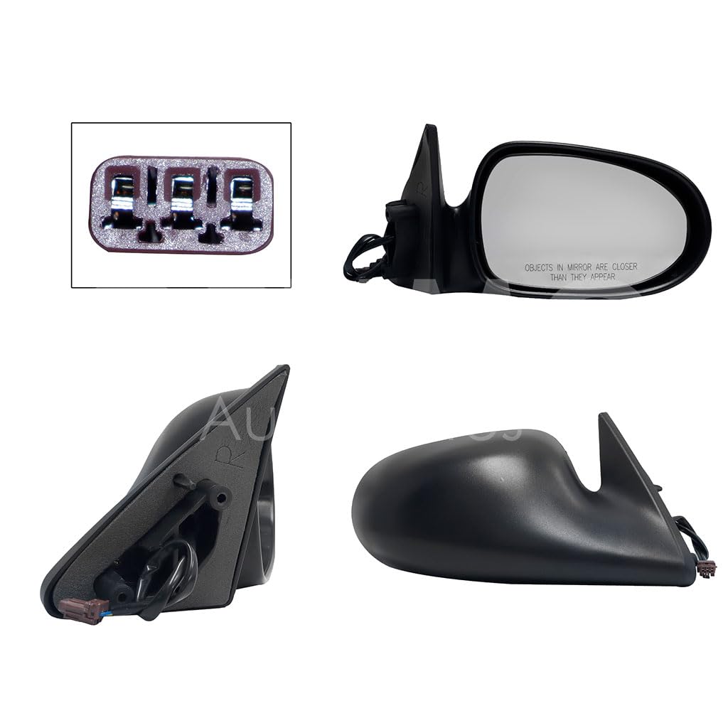 NISSAN SENTRA B-14 1996 1997 1998 1999 2000 ESPEJO DER ELECT NEGRO POROSO (3PINES)