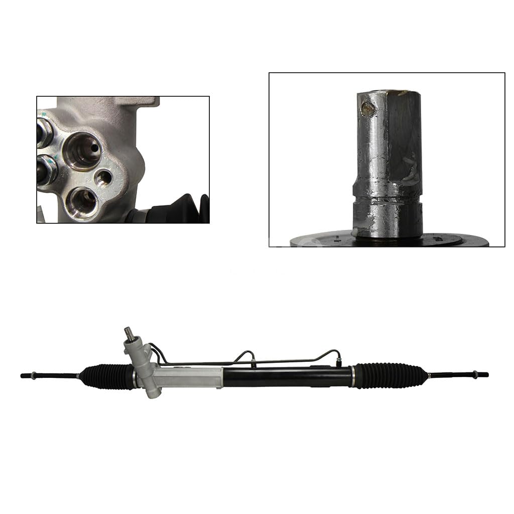 Cremallera o Caja de dirección compatible con f150 2wd 1997 1998 1999 2000 2001 2002 2003 2004 2005 2006 2007 2008 caja de direccion hidraulica > con bieleta > sin terminal (lobo 2wd 97-08/mark lt 2wd 06-08)