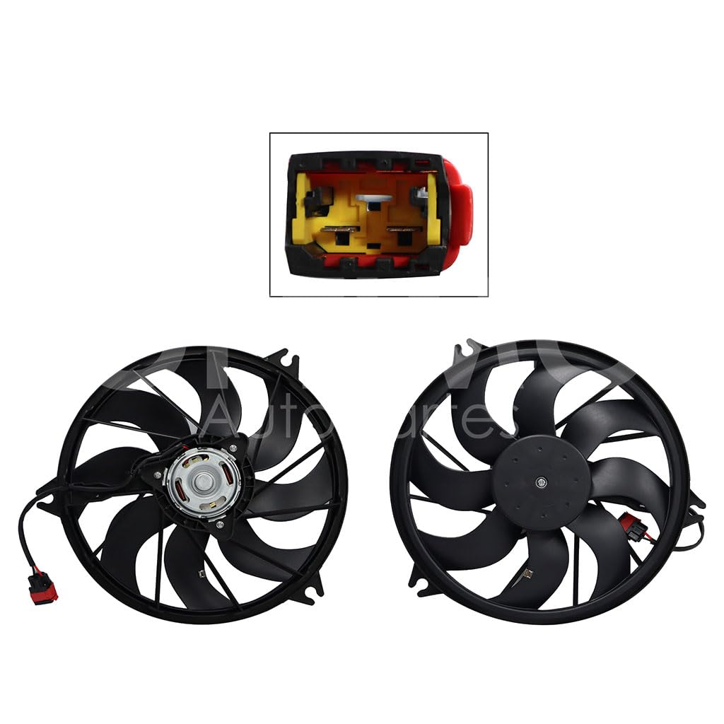 Moto Ventilador Compatible con PG 206 1.4L/1.6L 1999 2000 2001 2002 2003 2004 2005 2006 2007 2008 2009 C/S AIRE > Sin Tolva 2PIN (MOTOR/ASPA)