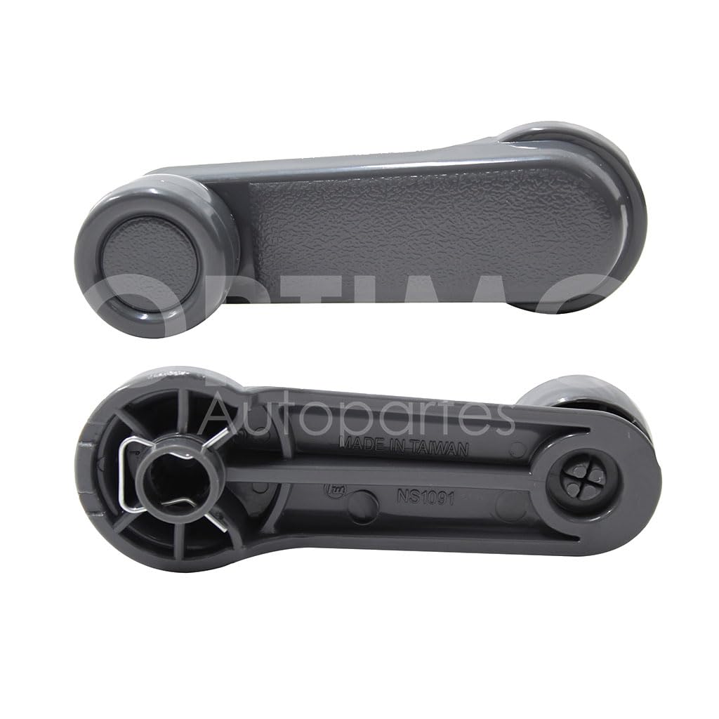 NISSAN TS-III 1992 1993 1994 1995 1996 1997 1998 1999 2000 2001 2002 2003 2004 2005 2006 2007 2008 2009 2010 2011 2012 2013 2014 2015 2016 2017 MANIJA ALZA VIDRIO DER/IZQ GRIS OSCURA (D-21 D-22 94-15/SENTRA B-14 B-15 96-06)