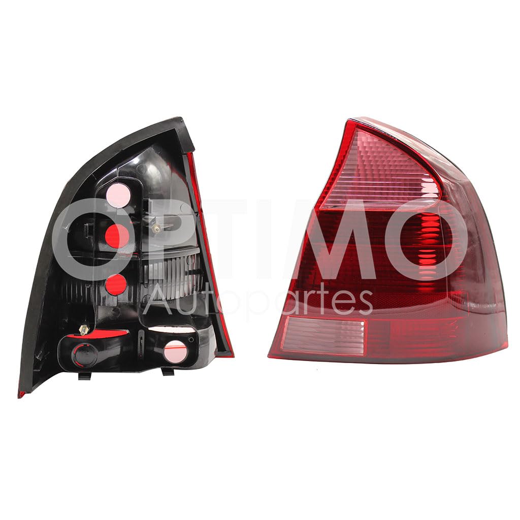 2003 - 2008 CHEVROLET CORSA SEDAN CALAVERA DER S/ARNES 4PTAS (ROJO/ROSA)