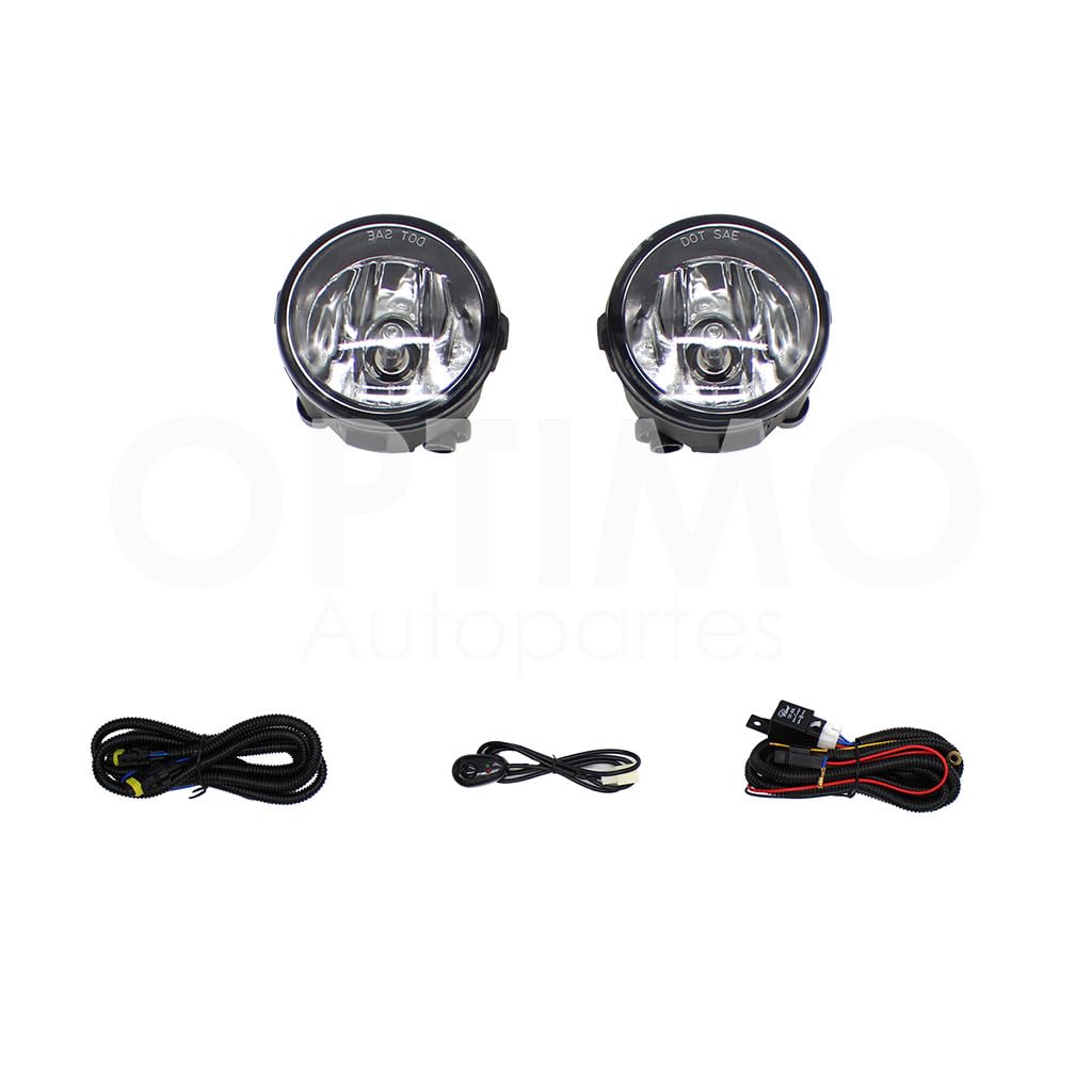 NISSAN X-TRAIL 2008 2009 2010 2011 2012 2013 2014 KIT FARO AUX C/CABLES C/FOCOS (MURANO 09-14/JUKE 12-14/TIIDA 07-17)