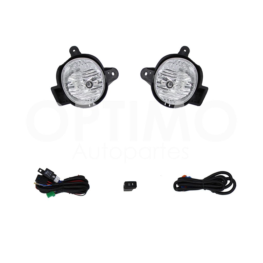 TOYOTA HILUX 2012 2013 2014 2015 KIT FARO AUX C/CABLES C/BASES C/FOCOS