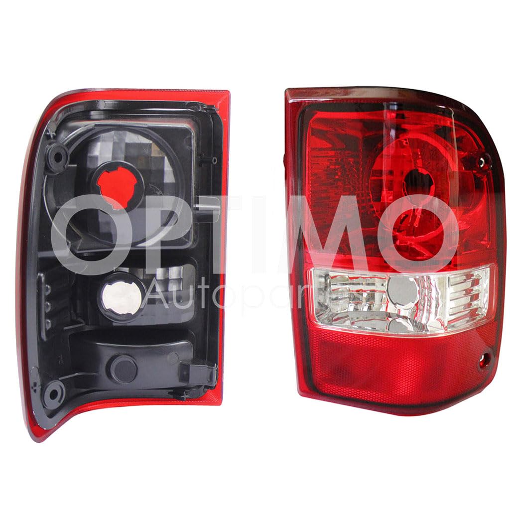 2005 - 2009 FORD RANGER USA CALAVERA DER S/ARNES CLARA (ROJO/BLANCO/ROJO)