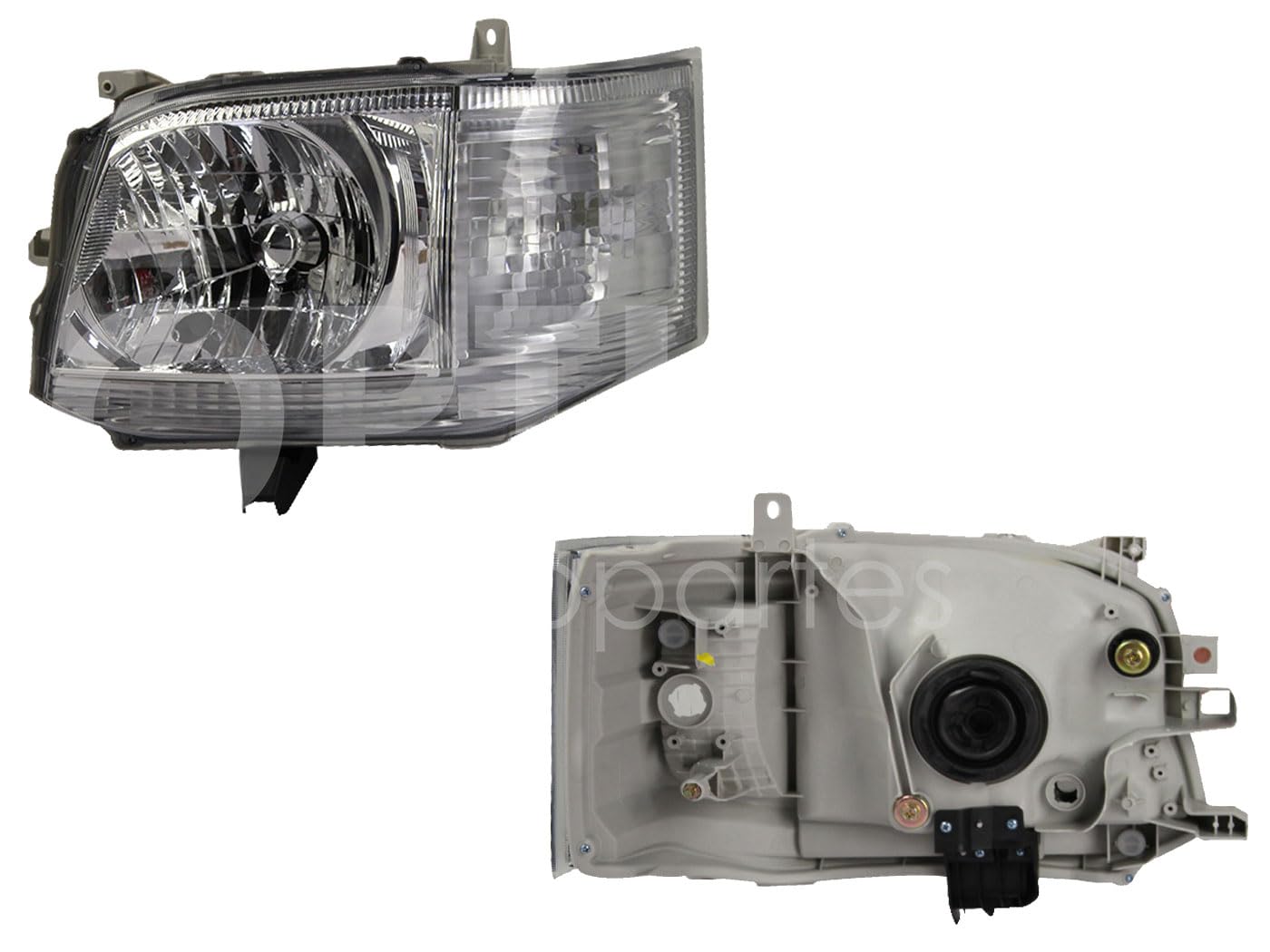 Faro Izquierdo Compatible con HIACE 2011 2012 2013 F/CROMADO