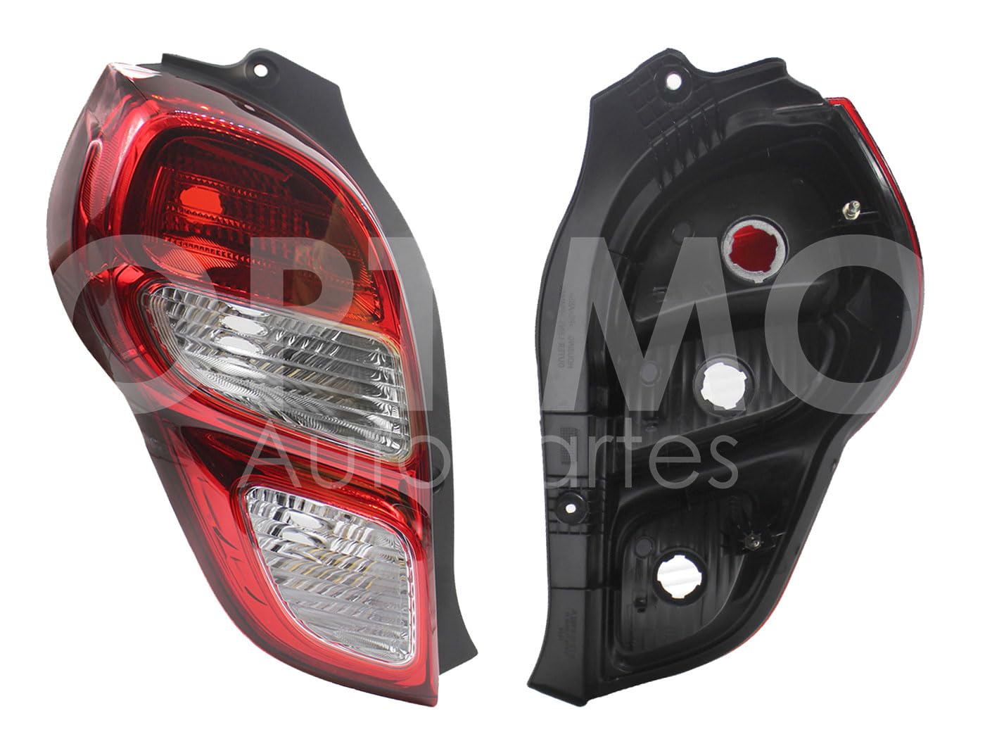 2018 - 2021 CHEVROLET BEAT H-BACK CALAVERA IZQ S/ARNES 5PTAS (ROJO/BLANCO/BLANCO)