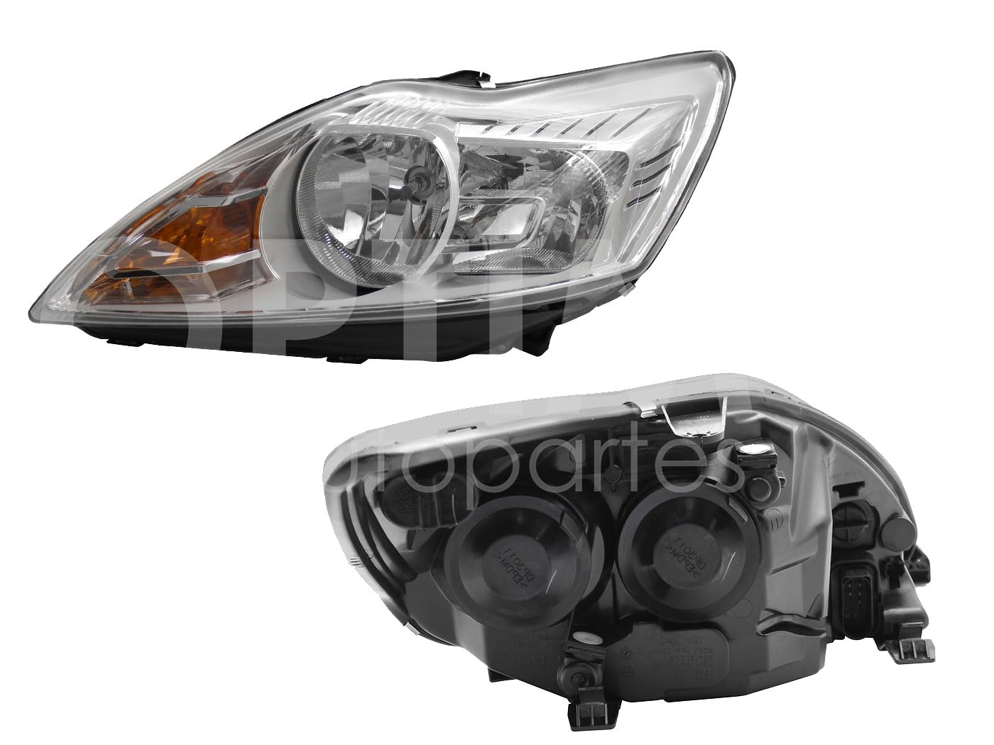 Faro Izquierdo Compatible con FOCUS 2009 2010 2011 F/CROMADO