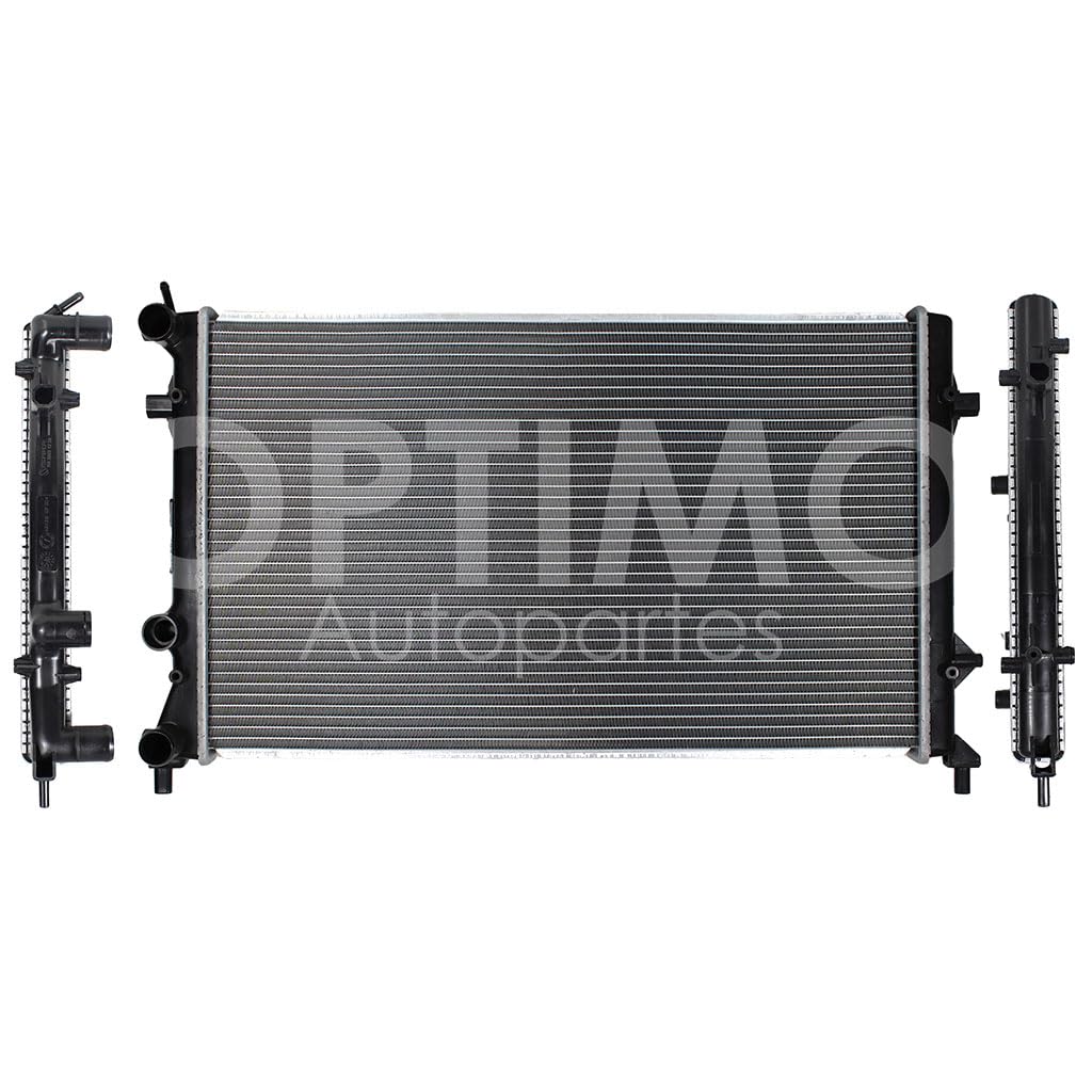 VOLKSWAGEN JETTA A6 BICENTENARIO 2.5L 2010 2011 2012 2013 2014 2015 2016 2017 2018 RADIADOR AGUA C/S AIRE STD/AUT 650*400*20MM (BEETLE 2.5L 12-19) T/SOLDADO