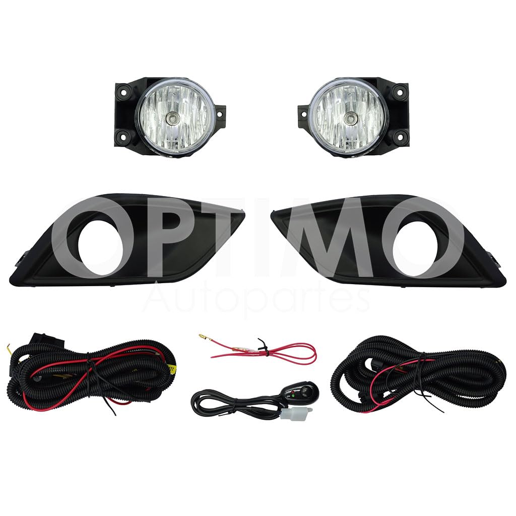 CHEVROLET AVEO 2018 2019 2020 2021 2022 2023 KIT FARO AUX C/CABLES C/REJILLAS NEGRAS FILO NEGRO C/FOCOS