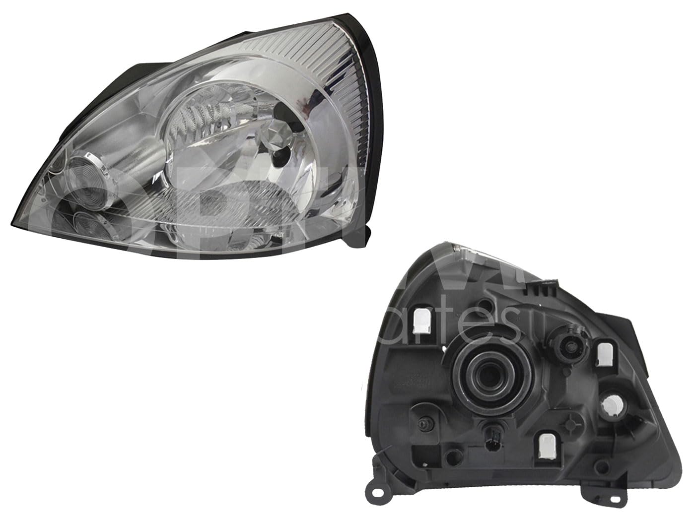 Faro Izquierdo Compatible con PLATINA 2002 2003 2004 2005 2006 2007 2008 2009 2010 F/CROMADO