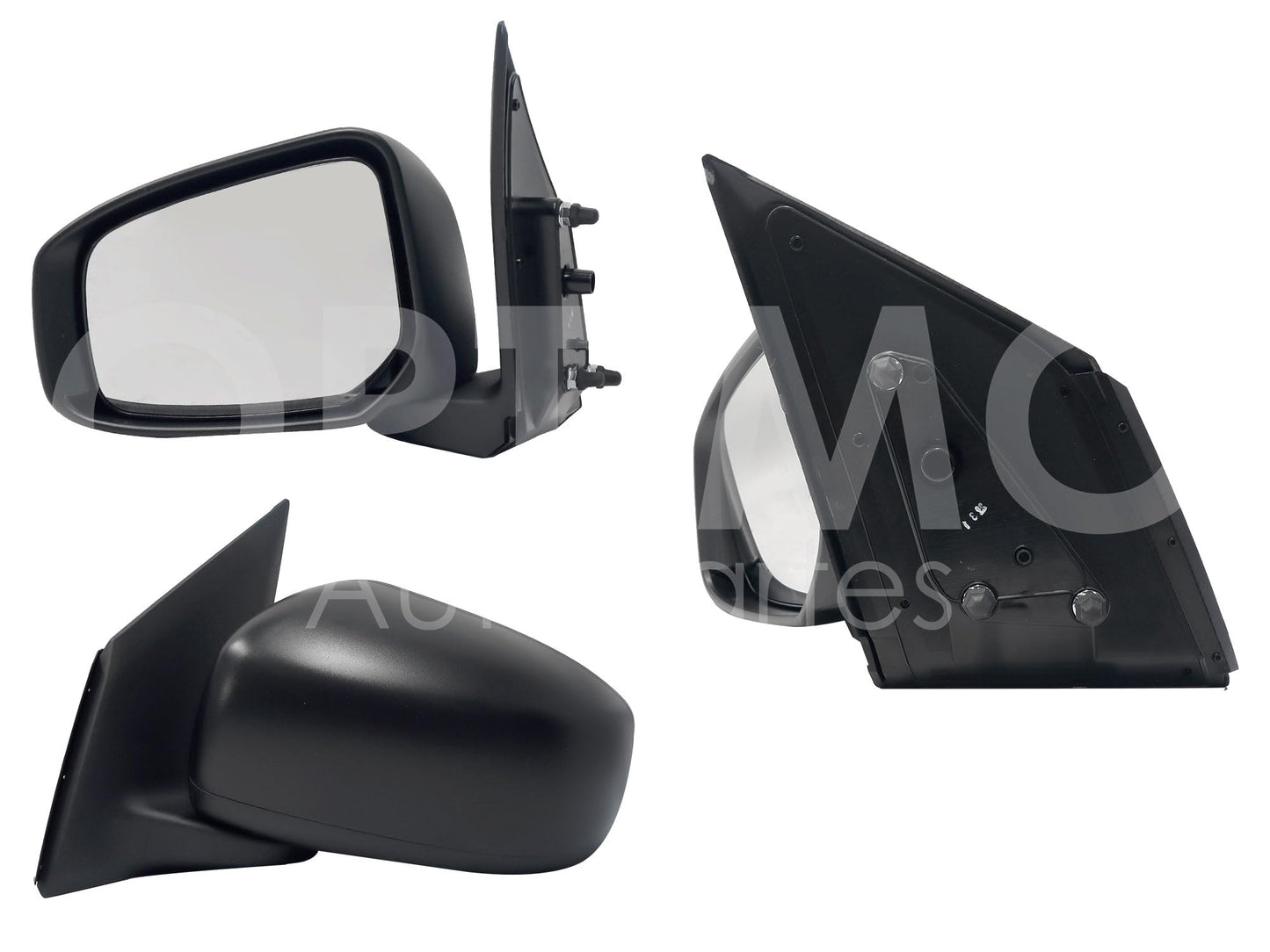 CHRYSLER / DODGE ATTITUDE 2015 2016 2017 2018 2019 2020 2021 2022 2023 2024 ESPEJO IZQ MANUAL NEGRO P/PINTAR S/CONTROL