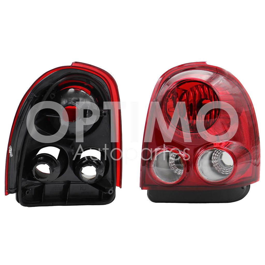 2004 - 2008 CHEVROLET CHEVY C-2 3PTAS CALAVERA DER S/ARNES (ROJO/BLANCO/BLANCO)